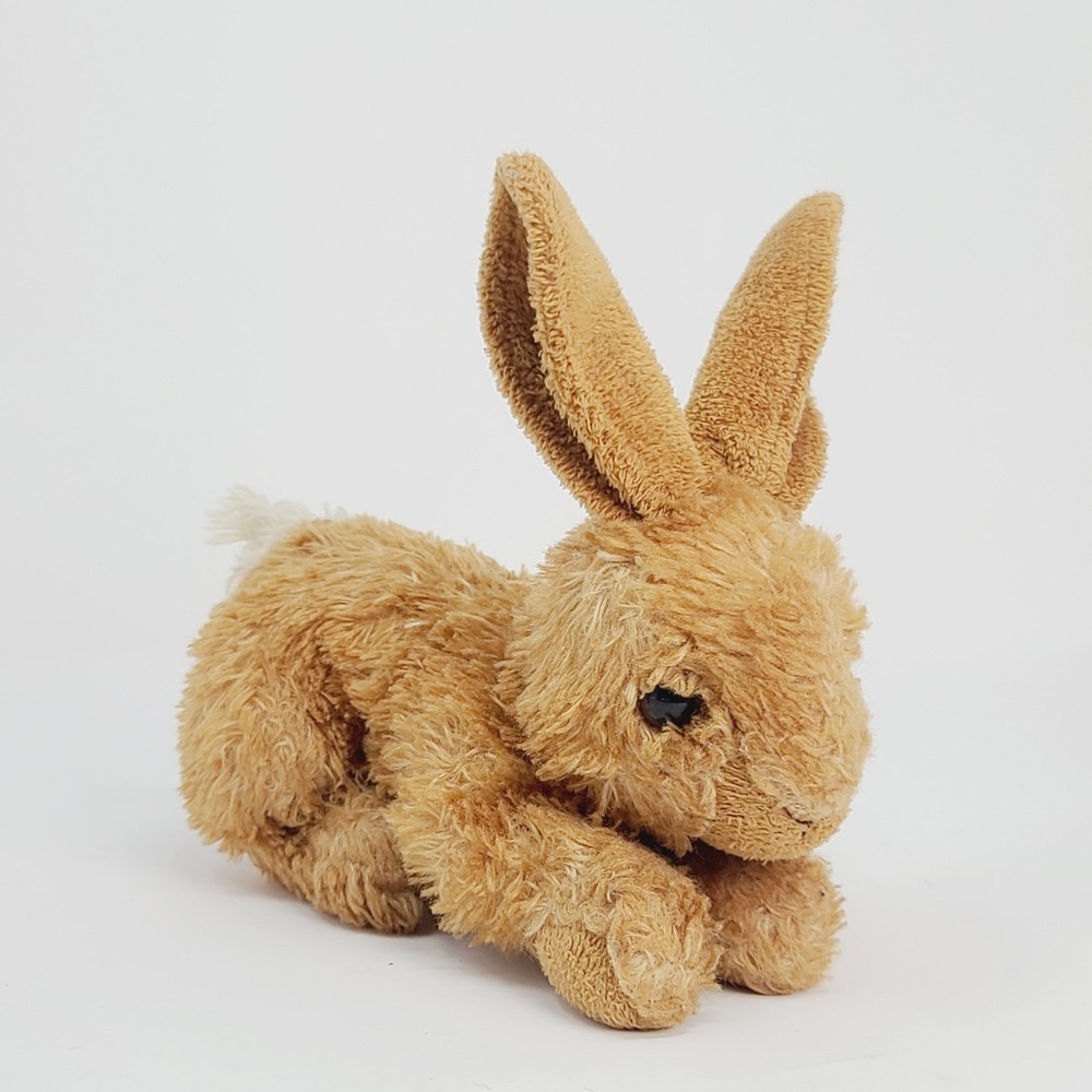 Aurora Bunny Rabbit‎ Plush 7" Tan Brown Floppy Ear Woodland Stuffed Animal Toy